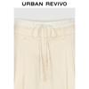 UR Women's Pleated Drawstring Straight-Leg Trousers