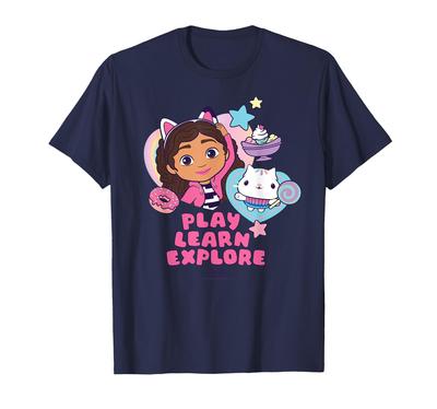 Футболка Dreamworks Gabby's Dollhouse Играй Учись Исследуй