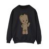 Marvel Womens/Ladies I Am Groot Cute Groot Sweatshirt