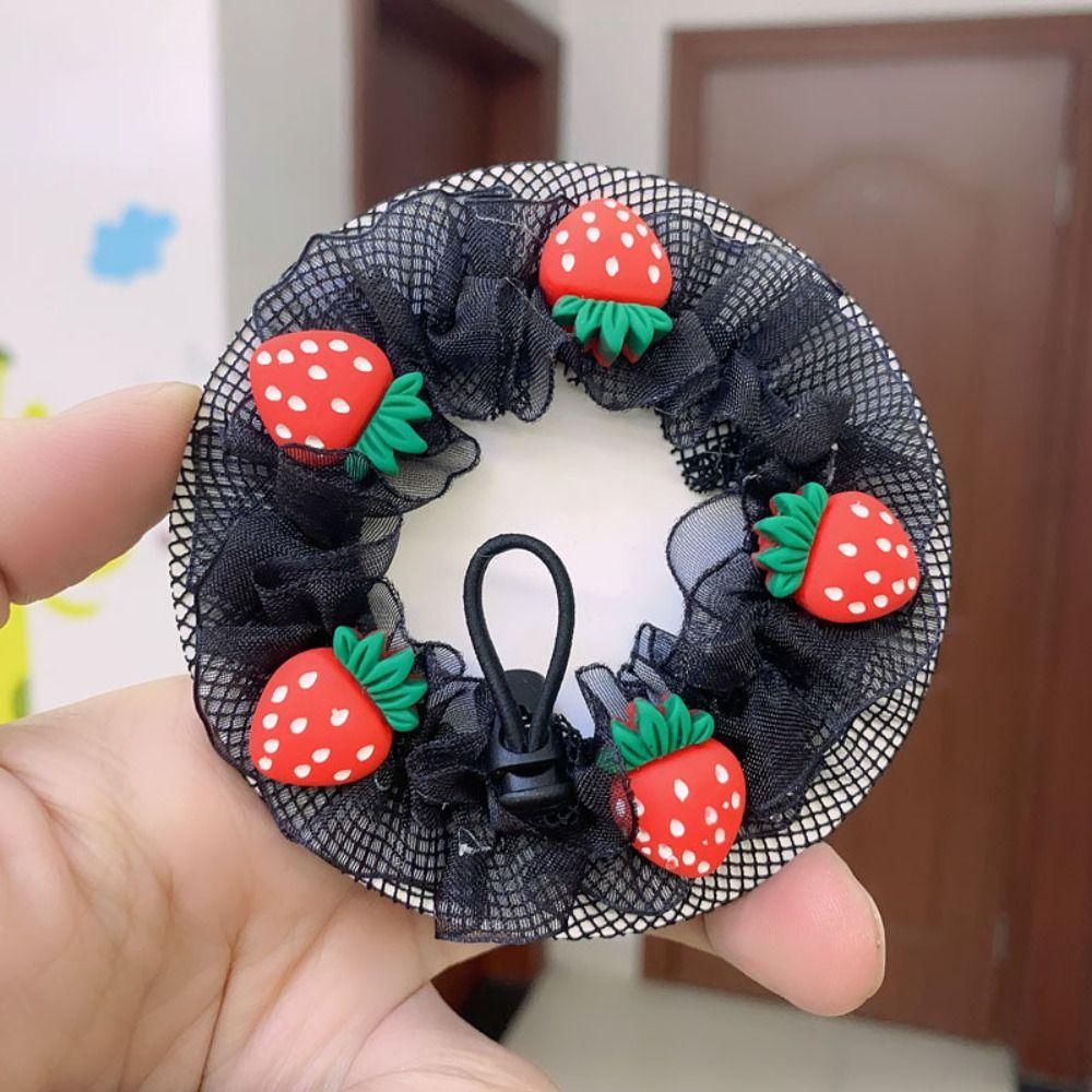 Модный головной убор балетная сетка для волос регулируемый пучок для волос для девочек эластичная сетка для волос для детей