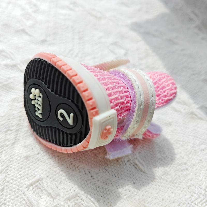 Летние кроссовки для собак для маленьких щенков, животных, милого кролика, дышащие сандалии для домашних животных, обувь, обувь, аксессуары, ботинки для чихуахуа, йорков