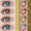 Colored Contact Lenses Ocean Blue Fashion Eyeglass Lenses Brown Natural Color Lenses Bright Blue Lenses Green Lenses 1 Pair