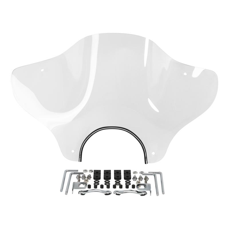 Motorcycle 7/8" Windshield Windscreen For Kawasaki Vulcan VN500 750 800 900 1500 1600 2000