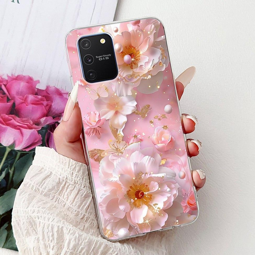 Прозрачный чехол для Samsung S10 Lite Милый Кот Модный Забавный Расписной Чехол для Телефона Samsung Galaxy S10 Lite SM-G770F SM-G770U1