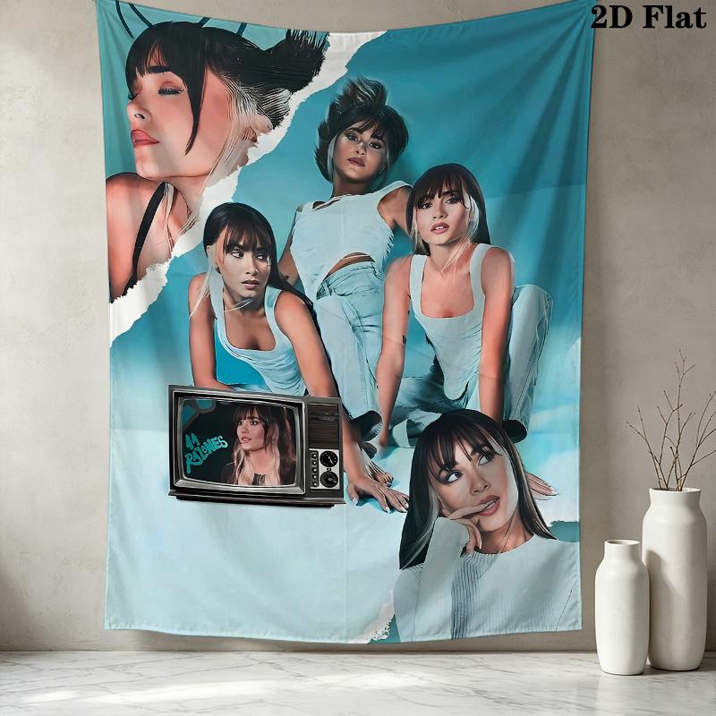 Aitana Wall Tapestry Aesthetic Wall Hanging Printed Fabric Blanket Decorative Tapestries For Bedroom Living Room Home Decor