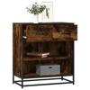 VidaXL Buffet Smoked Oak 68x35x76 Cm Engineered Wood, Storage Cabinet, Entryway Furniture, Accent Furniture, Furniture of 848986