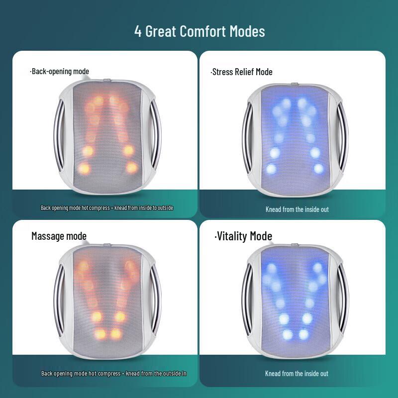 Philips Lumbar Massager Cushion with Heat and Kneading