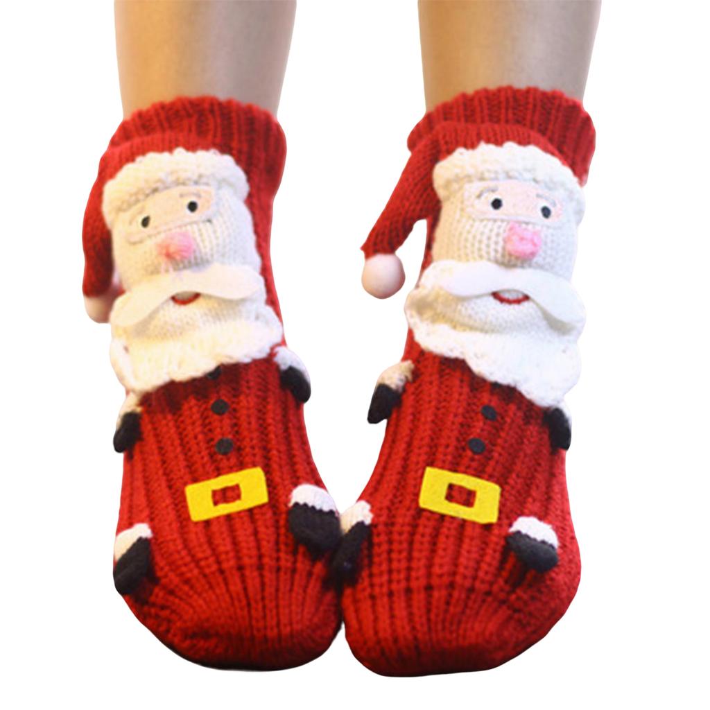 Women's Thick Knit  Proof Warm Casual Floor Carpet Socks