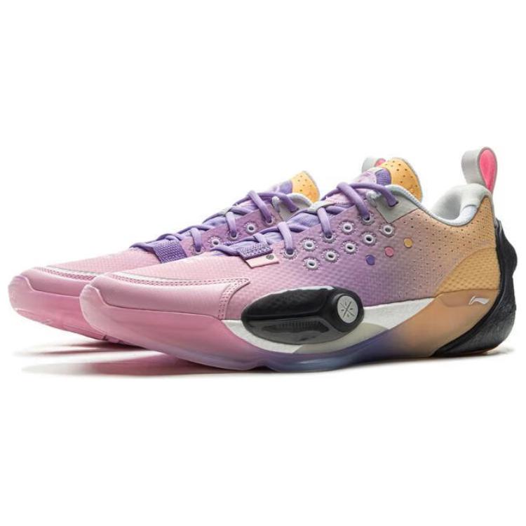 Баскетбольные кроссовки Li Ning All City 13 Мужские Низкие Фиолетовые ABAV001-4