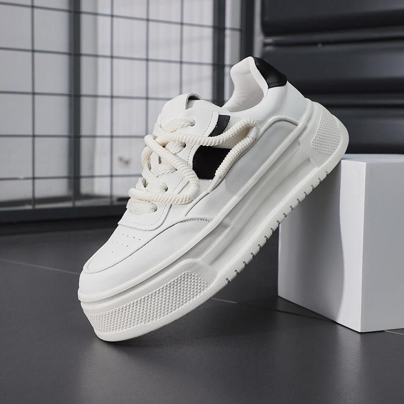 Мужские туфли на платформе, новинка весны, студенческие кеды, повседневная спортивная обувь, с внутренней высотой, мужская обувь, в наличии