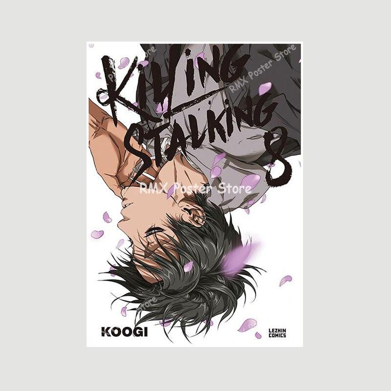 Белая бумага аниме Killing Stalking плакат манга персонаж живопись картина настенные художественные принты украшение для гостиной домашний декор