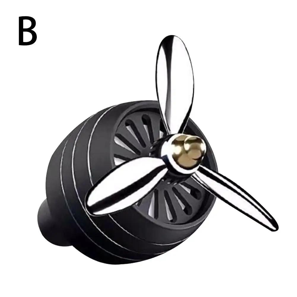 Освежитель воздуха для автомобиля Ароматерапия Pilot Вращающийся пропеллер Ароматизатор Auto Pilot Ароматизатор Аксессуары Украшения Автомобильный воздухозаборник H3L1