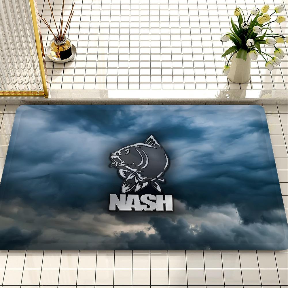Коврик с логотипом Nash Fishing для ванной, впитывающий, коврик для двери спальни, кухни, балкона, гостиной, прихожей, приветственный ковер, домашний декор