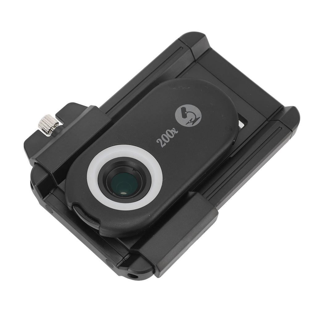 200X Phone Microscope Lens with LED Light CPL Filters and Clip Portable Rechargeable Phone Micro