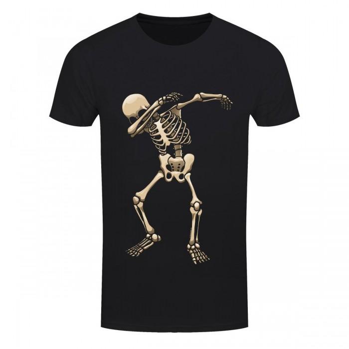 Grindstore Мужская футболка Skeleton Dab Halloween