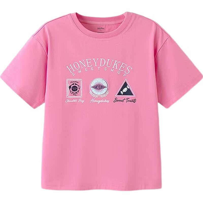 Balabala Girls' Harry Potter Quick-Dry Short Sleeve T-shirt