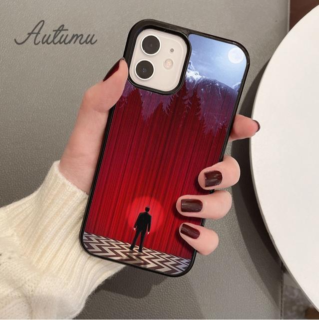 Чехол для телефона с ТВ-шоу «Твин Пикс» для iPhone 11, 12, 13, 14 Pro Max mini X XR XS SE 2020, 6S, 7, 8 Plus, Samsung Galaxy S21, S22, чехол