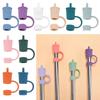 Airtight Silicone Straw Plug Cup Accessories Plugs Tips Cover Cute Drinking Dust Cap Outdoor