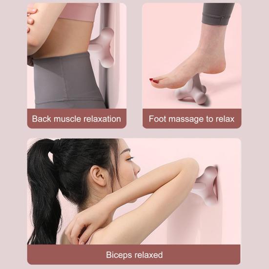 Ручной массажер для всего тела, 4-х ножная точка давления, глубокая боль в тканях, восстановление мышц, физиотерапия, инструмент для массажа плеч, рук, шеи, спины и ног