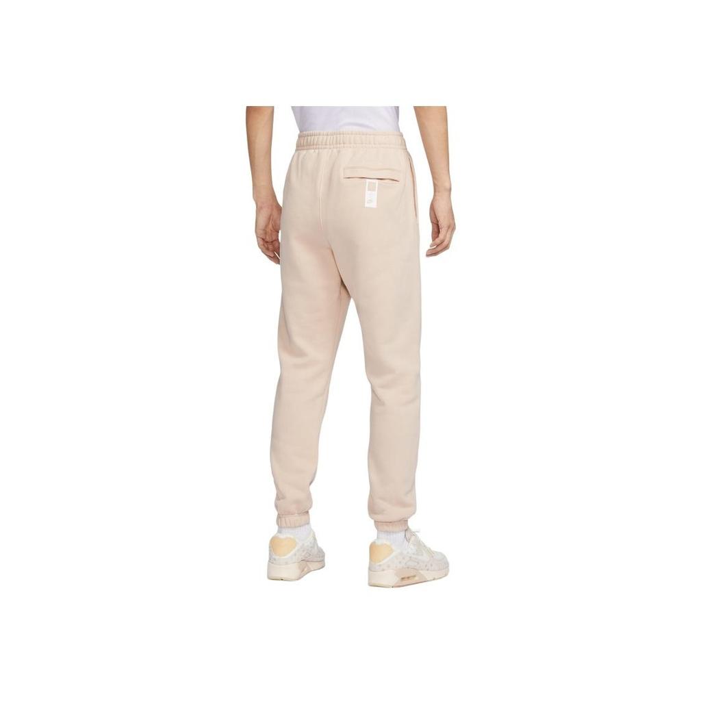 Nike Спортивные клубные брюки-джоггеры средней посадки с однотонным принтом, зауженные книзу, мужские, Sand-Dune FZ4337-126