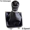 For Volkswagen VW Golf 7 MK7 2013 2014-2017 Gear Shift Knob Lever Complete Gaiter Boot Cover Leather Case Manual 5 6 Speed