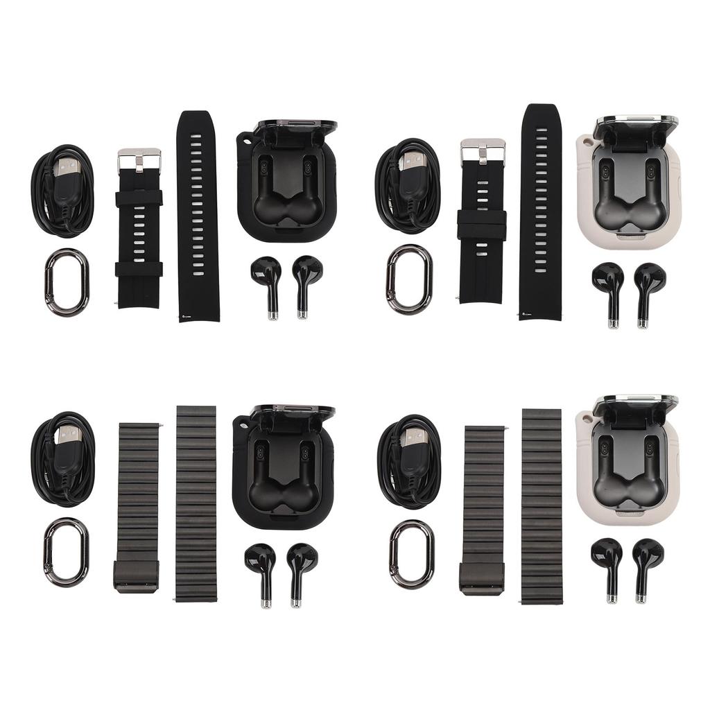 2.01-дюймовые TFT-умные часы с наушниками 2 в 1 NFC умные спортивные часы поддержка беспроводных Bluetooth-наушников