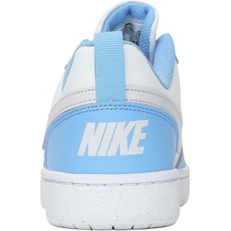 (GS) Nike Court Borough Low Recraft 'White University Blue' Kids' DV5456-128