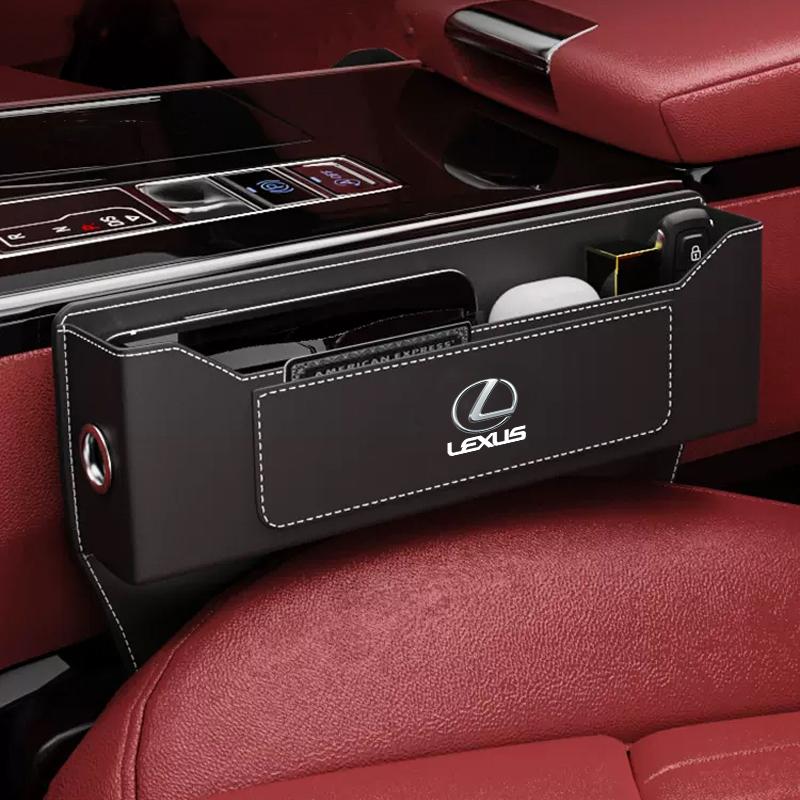 Hot New Car USB Charging Multifunction Seat Crevice Storage Box For Lexus ES