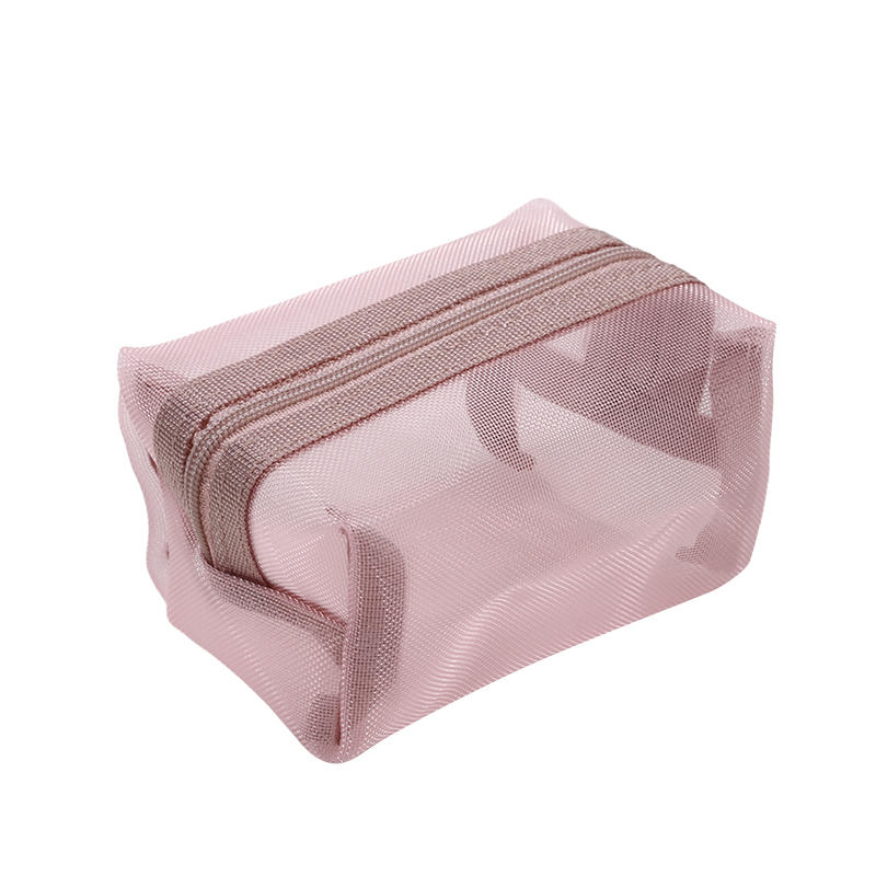Mesh Storage Bag, Mini Portable Bag, Headphone Storage Bag, Data Cable Storage Box, Portable Lipstick Zipper Bag