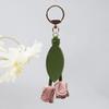 Leather Tulip Flower Shaped Bag Pendant Car Keychain Hand Rope Women Bag Accessories New Elegant Hand Bag Rope Accessories 2025