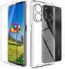SLIM case for Oppo A78 5G / A58 5G BACK CLEAR CASE CLEAR + Glass
