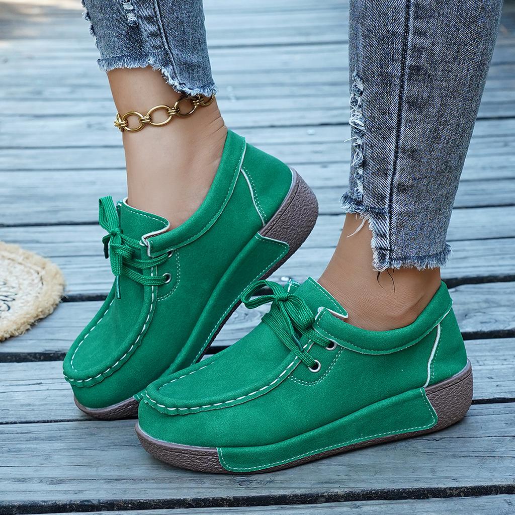 2025 внешняя торговля осень-зима новая женская одинарная обувь большой размер одна педаль толстая подошва верхняя одежда повседневная одинарная обувь женщины