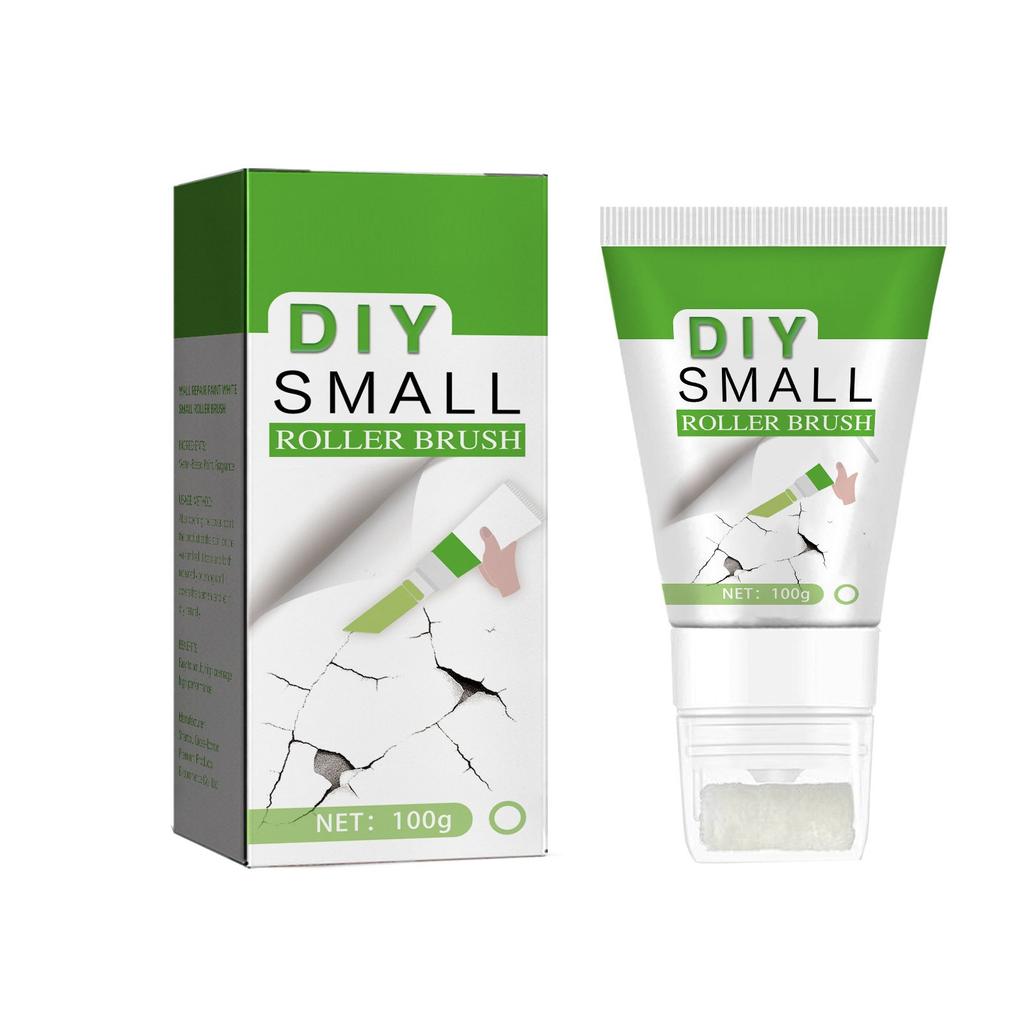 100 г белая настенная маленькая роликовая кисть для краски для внутренних стен, для бытовой стены, экологическая краска