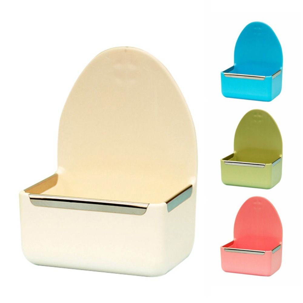 Hanging Design Pet Cage Feeder Anti Spill Small Animals Food Dispenser Steady Pet Food Bowl Rabbit