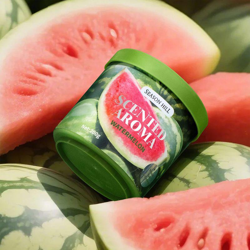 Colorful Flameless Aromatherapy Air Freshener for the Orchard, Car-Mounted Solid Fragrance Balm, Bedroom Fragrance, Fresh Scent, Purifying Fragrance