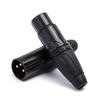 3Pin Male Female Auditory Connector for Mixing Consoles and Amplifiers with Metal Shell Durability