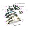 NEW 10PCS C Type Sheet Spring Stainless Steel Or Manganese Steel Flat Wire Arc Clip Spring In-pipe Positioning Spring
