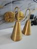 Modern Brass Wall Sconce Handmade Cone Shape Light Fixture Minimalist Bedside Lamp Mid Century Vanity Wall Lighting Home Decor Light Fixture