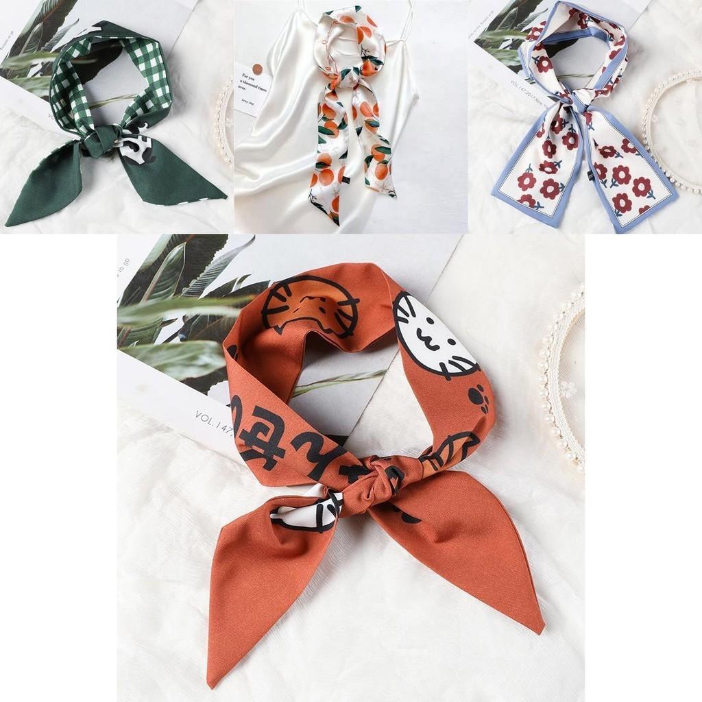 Элегантные клетчатые повязки на голову, шелковый шарф, резинка для волос с красивым узором «гусиная лапка» для женщин