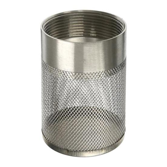 Inlet Suction Strainer Stainless Steel Garden Hose Inlet Filter Mesh Easy Install Intake Hose Pickup Filter Head for Irrigation Water Pump Filter