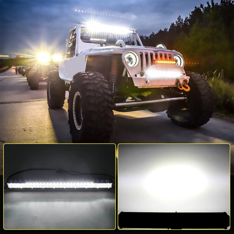 CO LIGHT Led Light Bar Former 32 Inch 50000LM 2-Row Offroad Led Bar off-road use Spot Flood Combo for Truck SUV ATV Utv 12V 24V