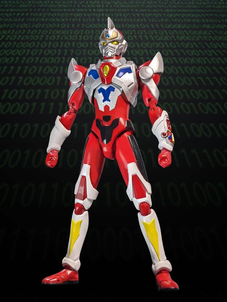 HAF Gridman Animation Style PVC ABS Painted Complete Figure Non-Scale &