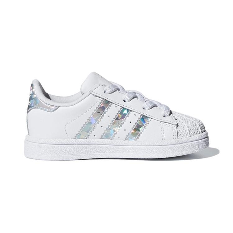 (TD) adidas Superstar EL 'White Silver' Baby CG6707
