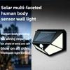 Solar Light Outdoor Garden Courtyard Human Body Induction Waterproof Wall Light