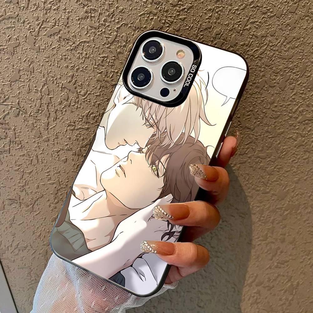 Чехол для телефона 'Nerd Project Bl Anime' для iPhone 17Air 16 15 14 13 12 11 Pro Max Plus Цветной Защита от падения
