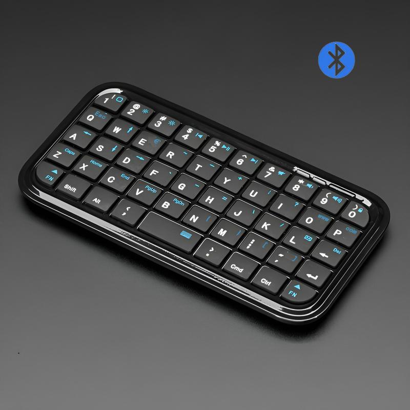 Мини-система с Bluetooth, перезаряжаемая, универсальная, беспроводная, мини, портативная, практичная, клавиатура, зарядка, беспроводная, карманная, клавиатура