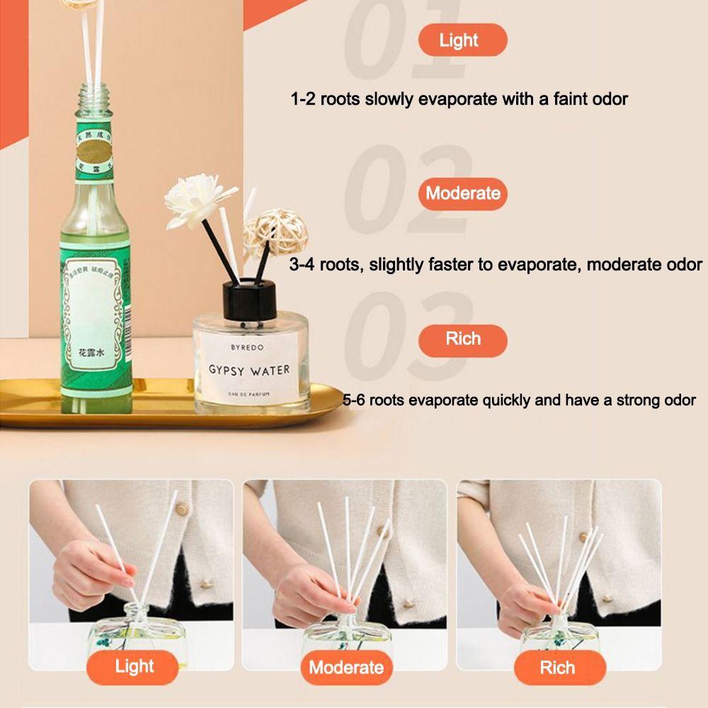 10 шт./пакет долговечные волоконные палочки диффузор масло ароматерапия диффузор спальня гостиная