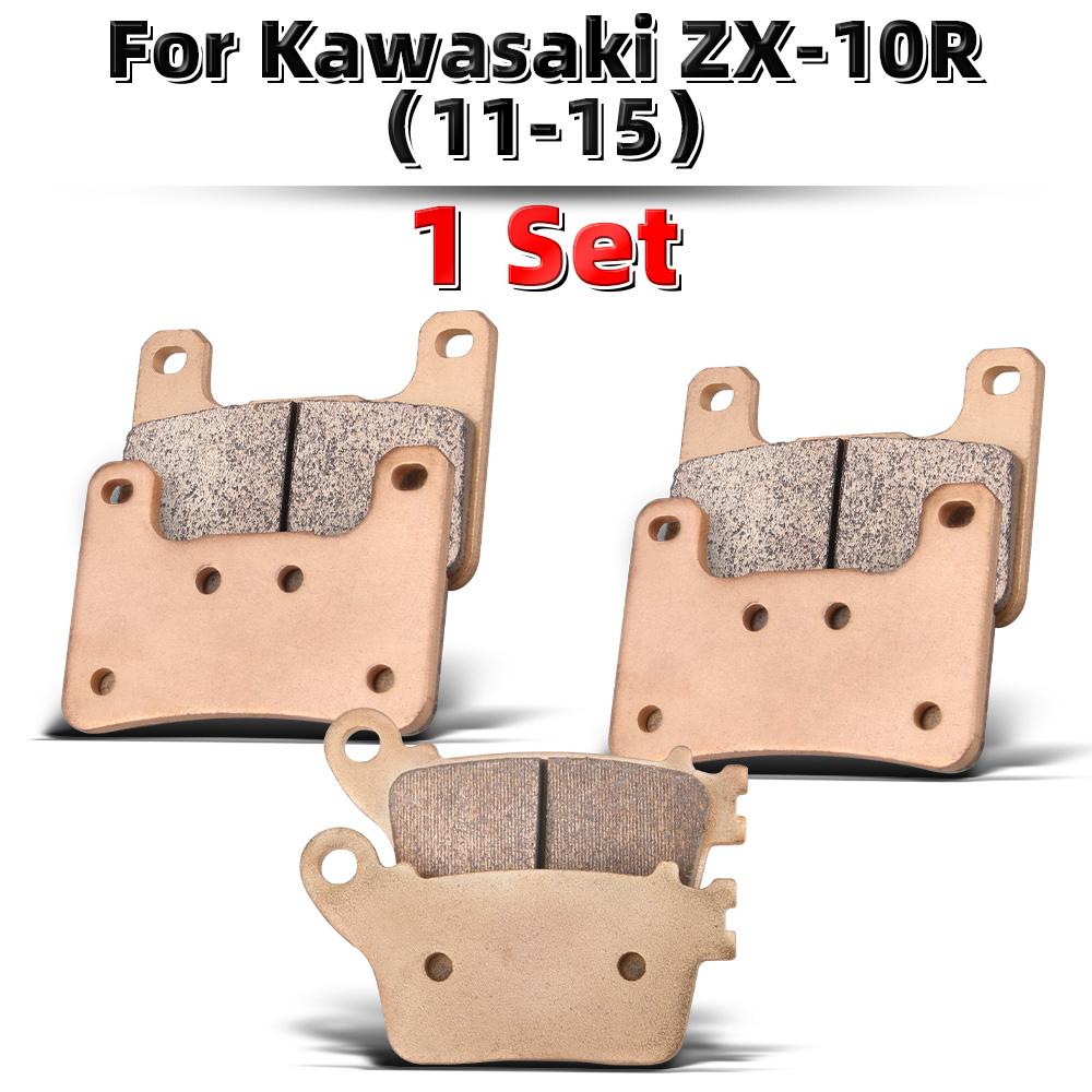 MRRANGT Motorcycle Metal Sintered Front Rear Brake Pads Set Fits For Kawasaki Z1000 Z 1000 SX Ninja ZX-10R ZX-9R Accessories