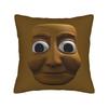 There is Motion at Your Front Door Tung Tung Tung sahur Meme Pillowcase Cushion Cover Gift  Pillow Case Cover Home Wholesale