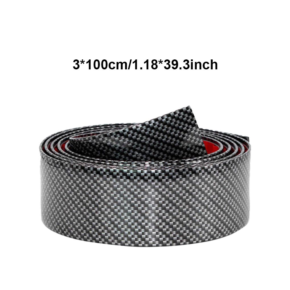 3D наклейка из углеродного волокна на порог автомобиля защитная пленка против царапин водонепроницаемая матовая черная нано-наклейка для кузова автомобиля